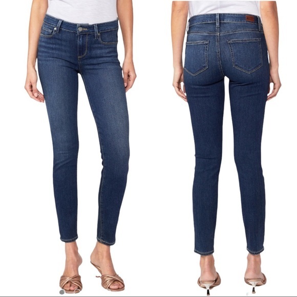 PAIGE Jeans Paige Verdugo Nottingham Ankle Stretch High Rise Jeans